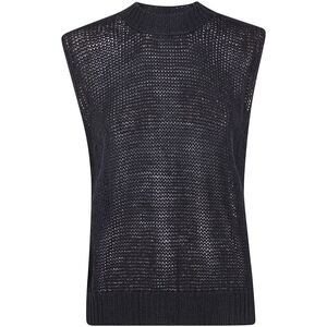 Nuur Women Slipover Waistcoat Round Neck Sleeveless